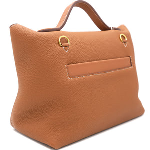 Togo and Swift Leather 24/24 35 Bag Gold 37