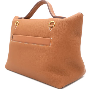 Togo and Swift Leather 24/24 35 Bag Gold 37
