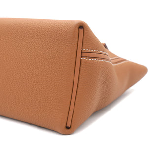 Togo and Swift Leather 24/24 35 Bag Gold 37