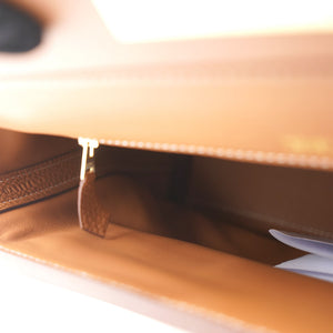 Togo and Swift Leather 24/24 35 Bag Gold 37