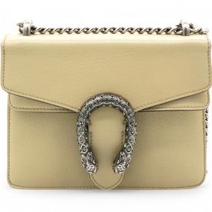 Textured Crystal Small Dionysus Shoulder Bag Beige
