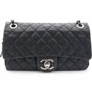 Caviar Flap Bag Black