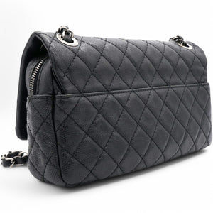 Caviar Flap Bag Black