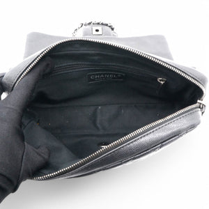 Caviar Flap Bag Black