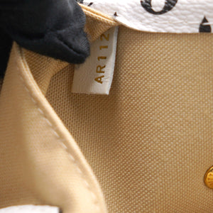 Khaki Giant Monogram Canvas Neverfull MM Bag