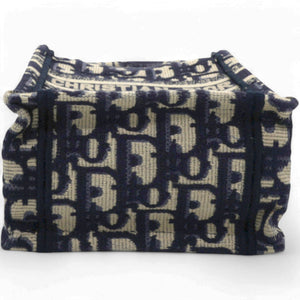 Oblique Mini Book Tote Phone Bag Blue