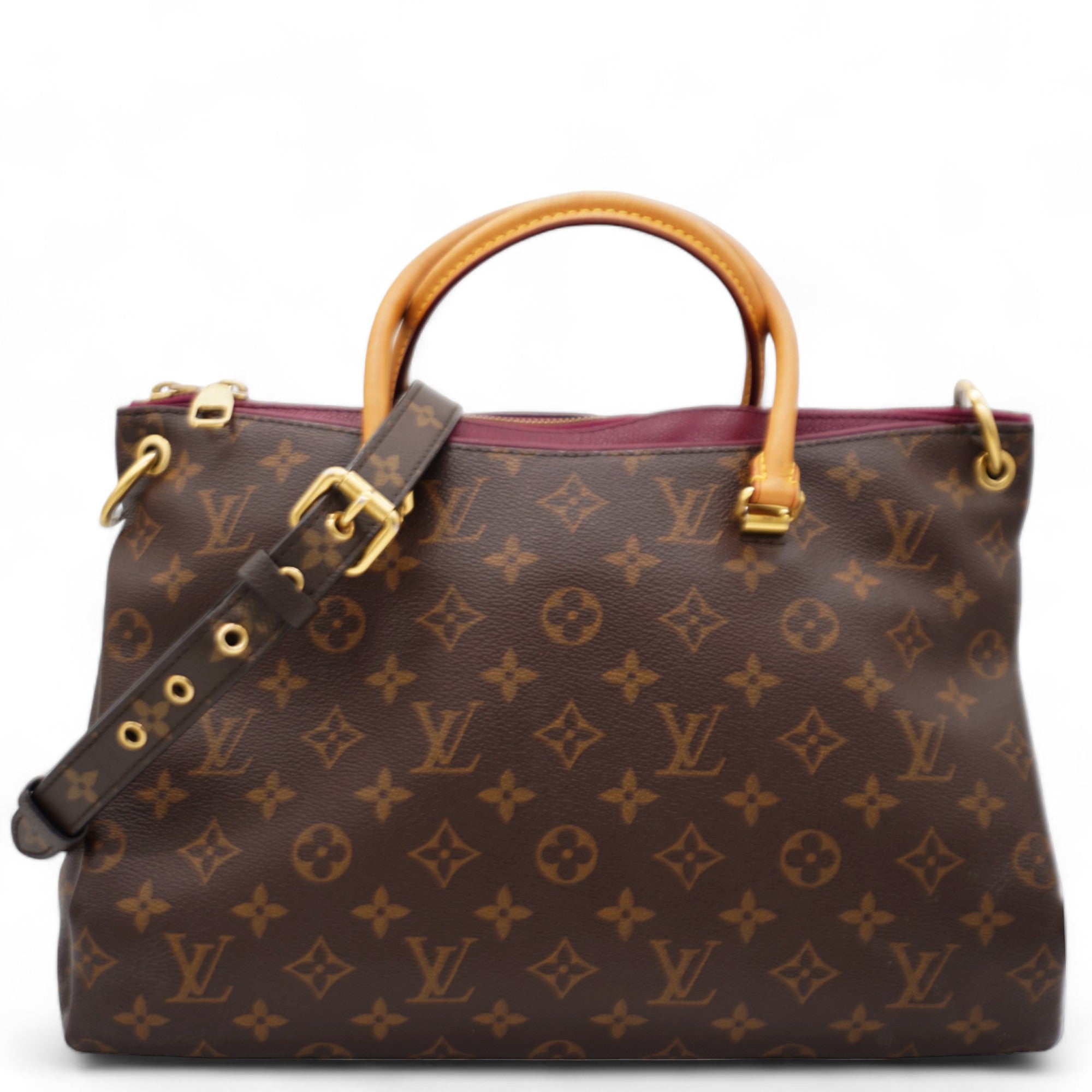 Pallas Monogram Canvas Shoulder Bag