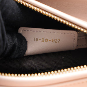Light Pink Cannage Leather Medium Lady Dior Tote 2018