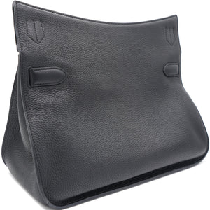 Black Taurillon Clemence Leather Palladium Hardware Jypsiere 34 Bag