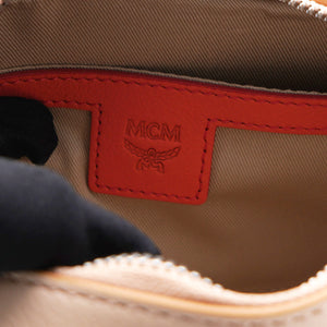 Light Pink Visetos Embossed Leather Camera Bag