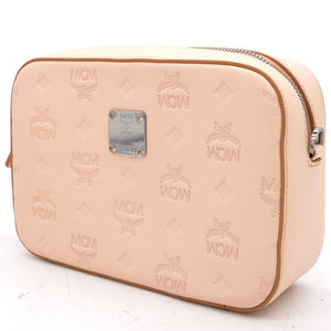 Light Pink Visetos Embossed Leather Camera Bag