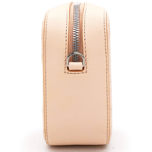 Light Pink Visetos Embossed Leather Camera Bag