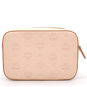 Light Pink Visetos Embossed Leather Camera Bag