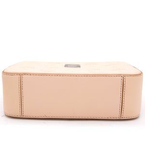 Light Pink Visetos Embossed Leather Camera Bag