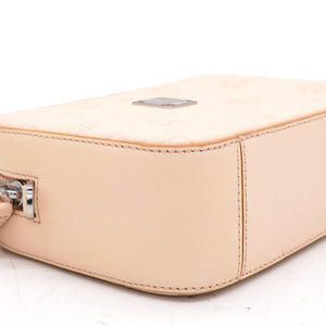 Light Pink Visetos Embossed Leather Camera Bag