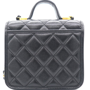 Caviar Black 22k Handle Bag