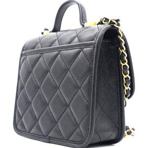Caviar Black 22k Handle Bag