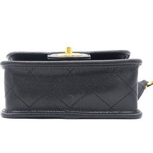 Caviar Black 22k Handle Bag