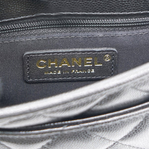 Caviar Black 22k Handle Bag