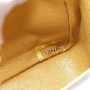 Lambskin Quilted Medium Double Flap Beige