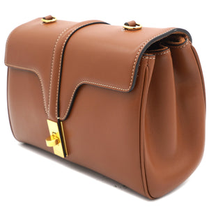 Smooth Calfskin Teen Soft 16 Shoulder Bag Tan