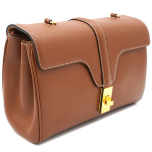 Smooth Calfskin Teen Soft 16 Shoulder Bag Tan