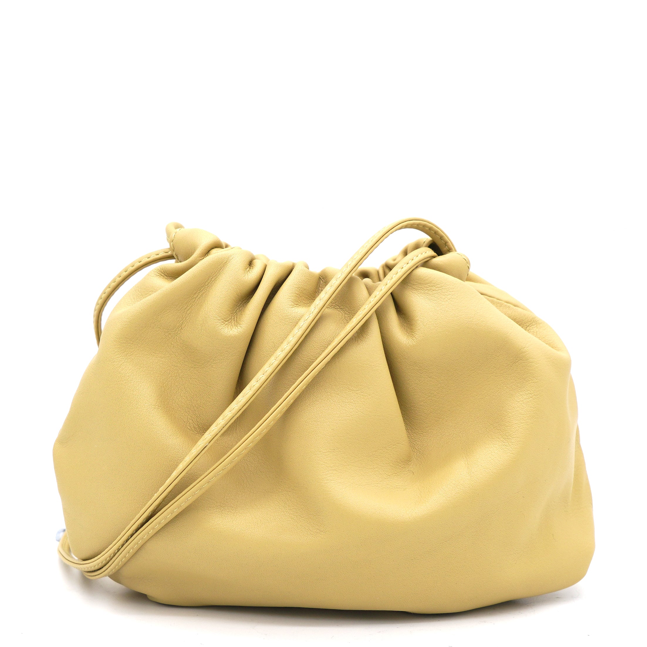 Butter Calfskin The mini Pouch Porridge