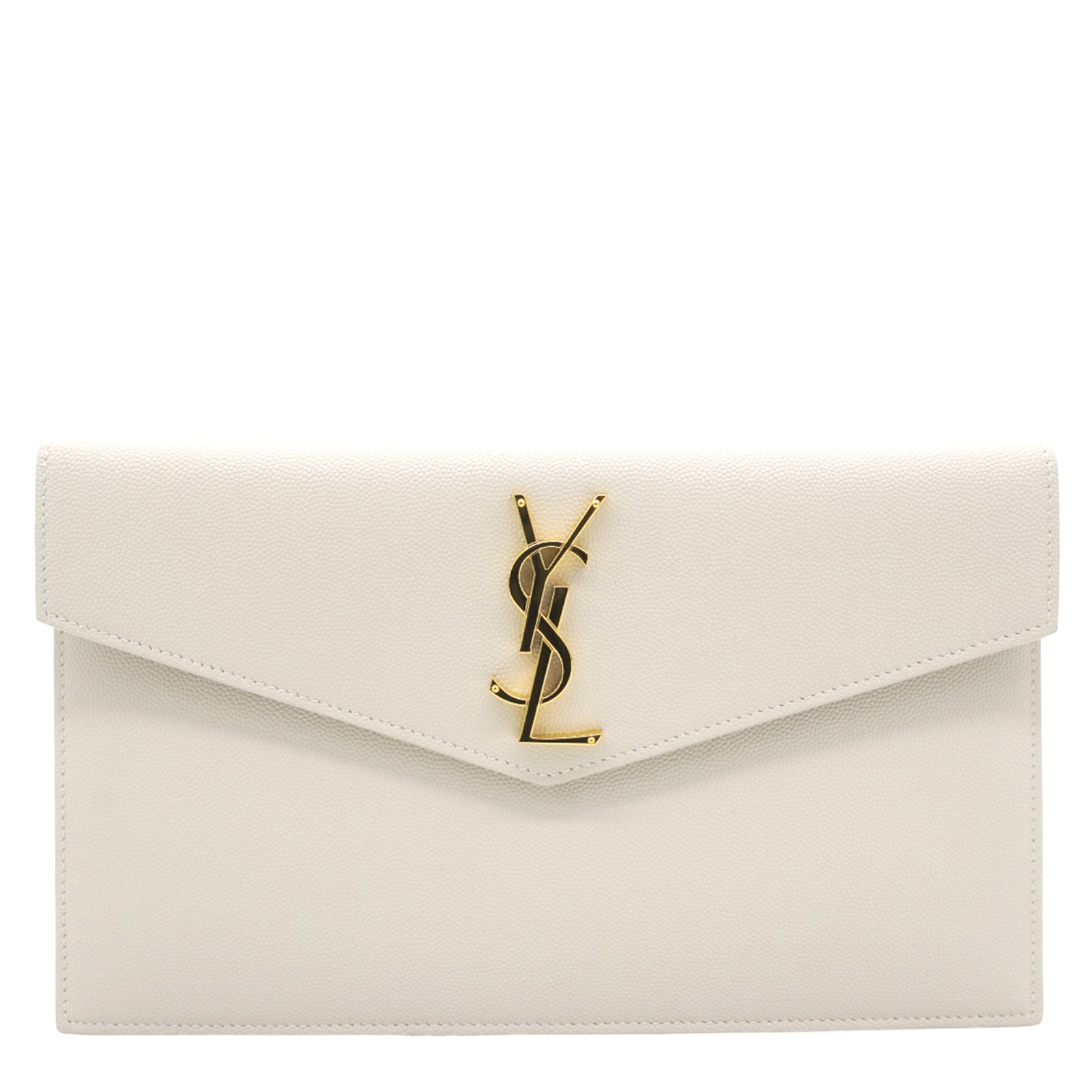 Grain de Poudre Uptown Pouch White