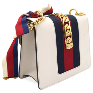 Sylvie Leather Mini Chain Bag