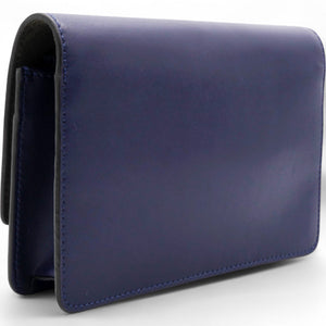 Vitello Liberty Studded Tube Wallet On Chain Asfalto Multicolor
