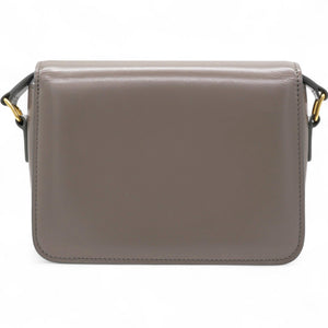 Shiny Leather Triomphe Pebble Teen