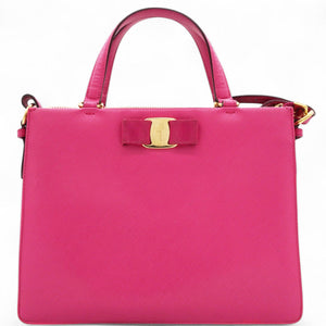 Tracy Bow Tote Saffiano Leather Red