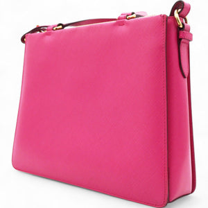 Tracy Bow Tote Saffiano Leather Red