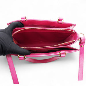 Tracy Bow Tote Saffiano Leather Red