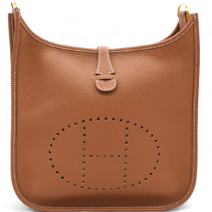 Taurillon Clemence Evelyne III PM Gold B Stamp