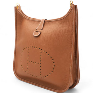 Taurillon Clemence Evelyne III PM Gold B Stamp