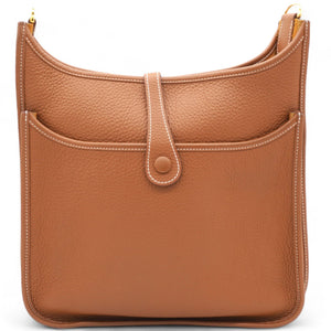 Taurillon Clemence Evelyne III PM Gold B Stamp