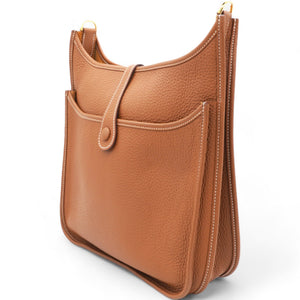 Taurillon Clemence Evelyne III PM Gold B Stamp