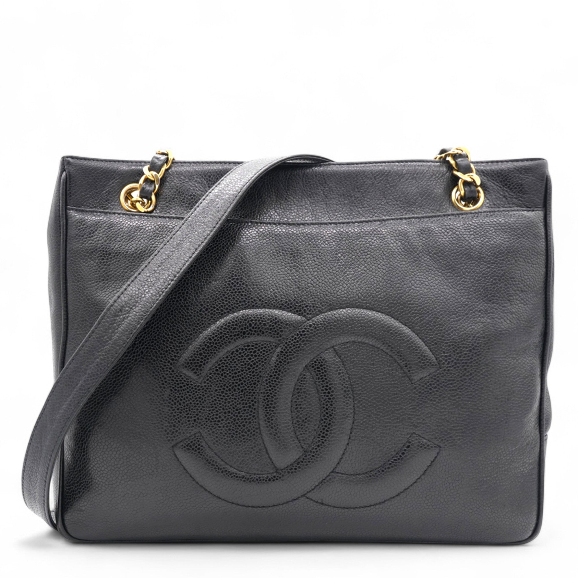 Vintage CC Logo Shoulder Bag