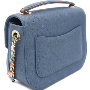 Thread Around Cuba Flap Bag Blue