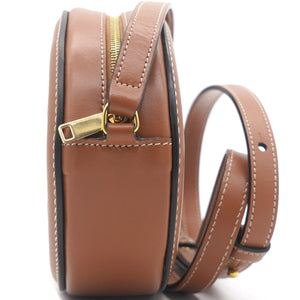 Crossbody Oval Purse Cuir Triomphe In Smooth Calfskin