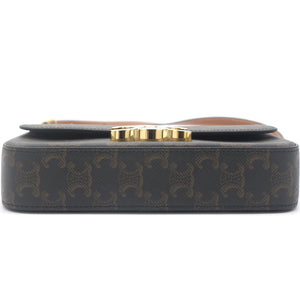Triomphe Canvas and Calfskin Tan