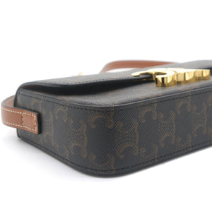 Triomphe Canvas and Calfskin Tan