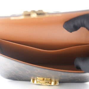 Triomphe Canvas and Calfskin Tan