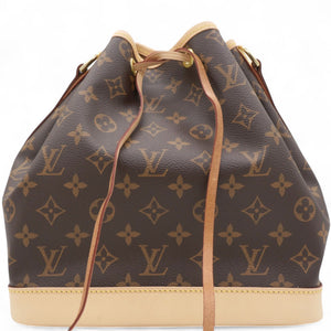 Monogram Petit Noe Bucket Bag Brown