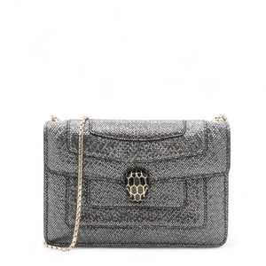Serpenti Forever Shoulder Bag Silver