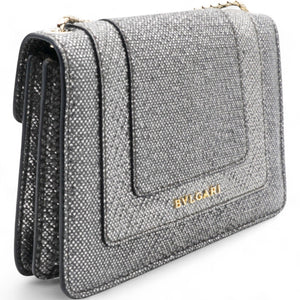 Serpenti Forever Shoulder Bag Silver