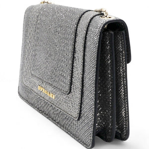 Serpenti Forever Shoulder Bag Silver
