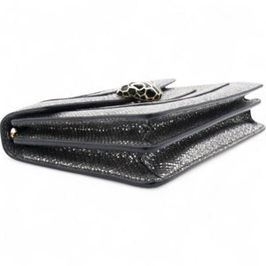 Serpenti Forever Shoulder Bag Silver