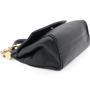 Black Leather Mini Miss Sicily Bag